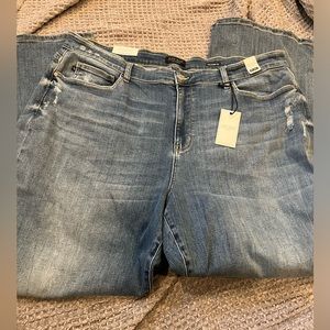 Judy Blue Straight Fit High Waist Jeans‎